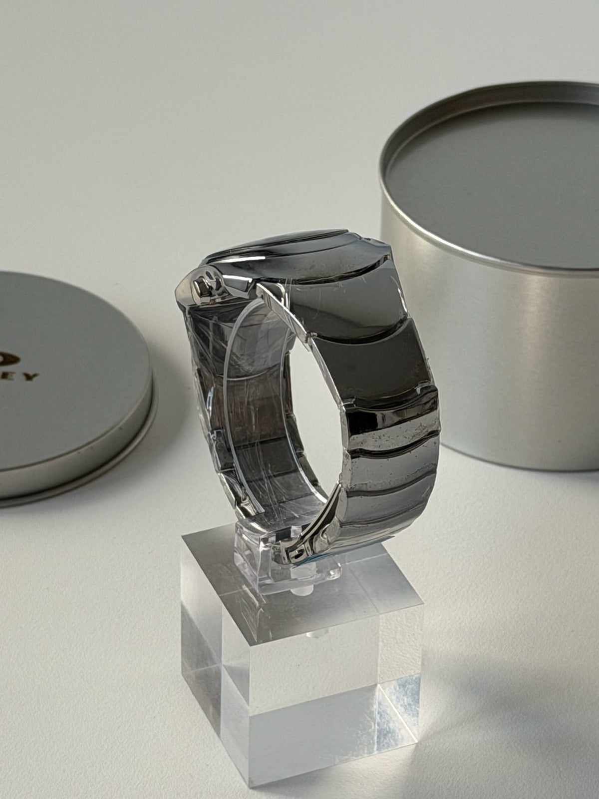 Oakley Time Bomb Style Watch – Stealth Grey